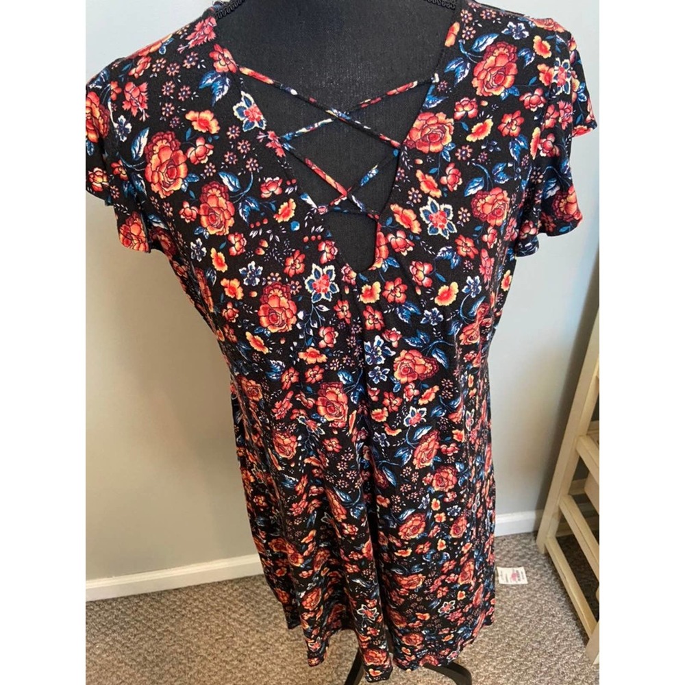 "& Harmony" Floral Mini Dress